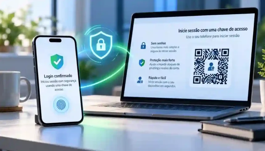 Google quer substituir palavras-passe por passkeys: saiba como funciona